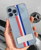 Luxury iPhone clear case - T.B