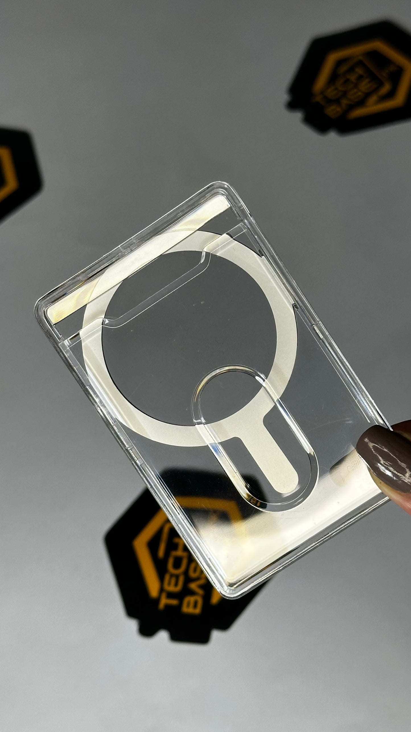 Crystal Clear MagSafe Wallet
