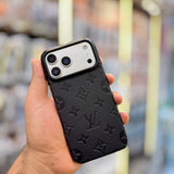 Branded Leather L-V iPhone case