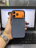 Alcantara iPhone premium case