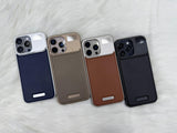 Armor King Aluminum + Leather Heat Dissipation Aromatherapy Protective Cover Case