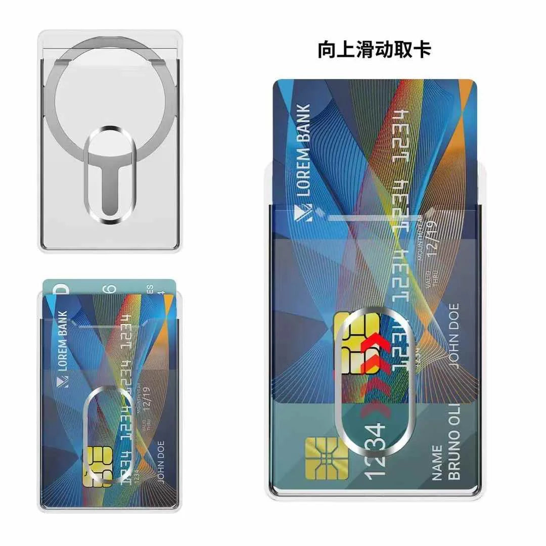 Crystal Clear MagSafe Wallet