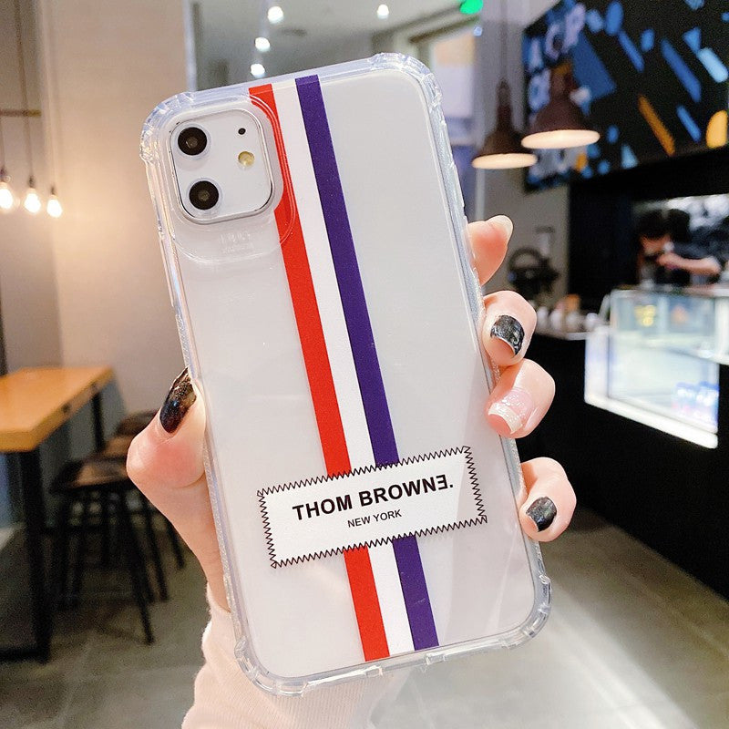 Luxury iPhone clear case - T.B