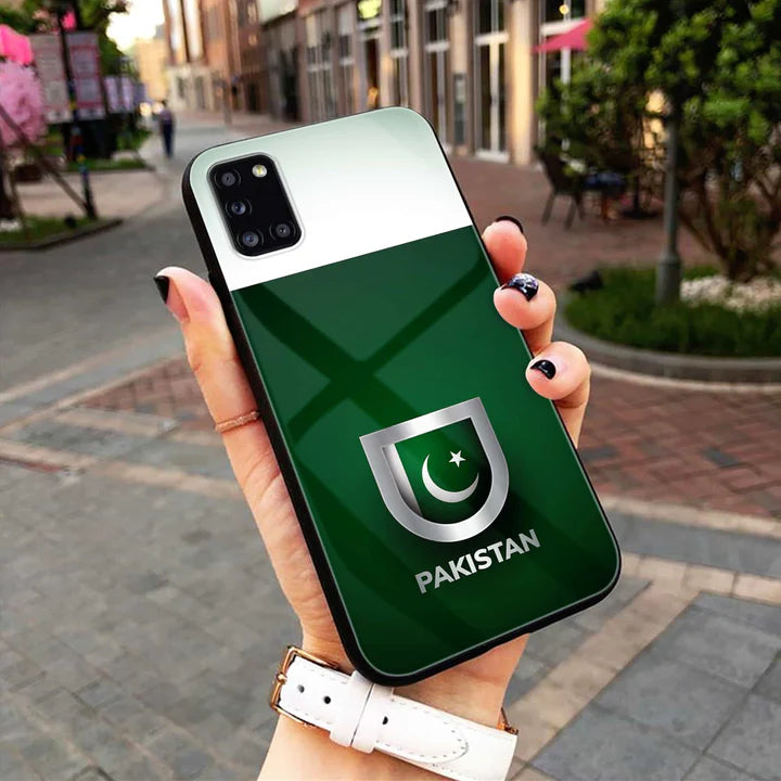 Pakistani Flag Premium Glass Phone Case All Models