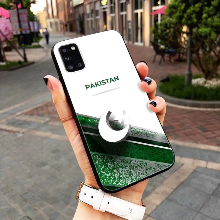 Pakistani Flag Premium Glass Phone Case All Models