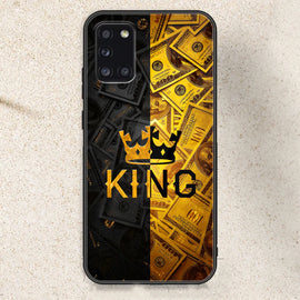 King Design 9 - HQ Ultra Shine Premium Glass Phone Case All Models