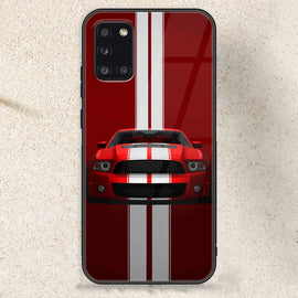 Red Mustang Design - HQ Ultra Shine Premium Glass Phone Case All Models