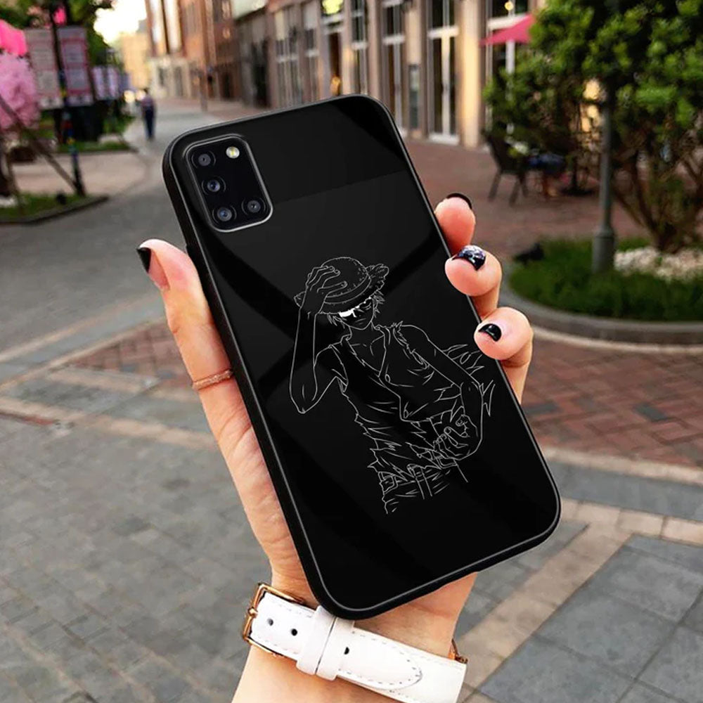 Boy Line Art Series - HQ Ultra Shine Premium Glass Phone Case All Models