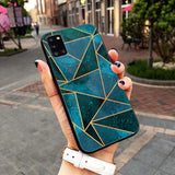 Geometric Marble Premium Glass Phone Case All Models