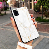 White Marble Trending Designs Premium Glass Case All Models