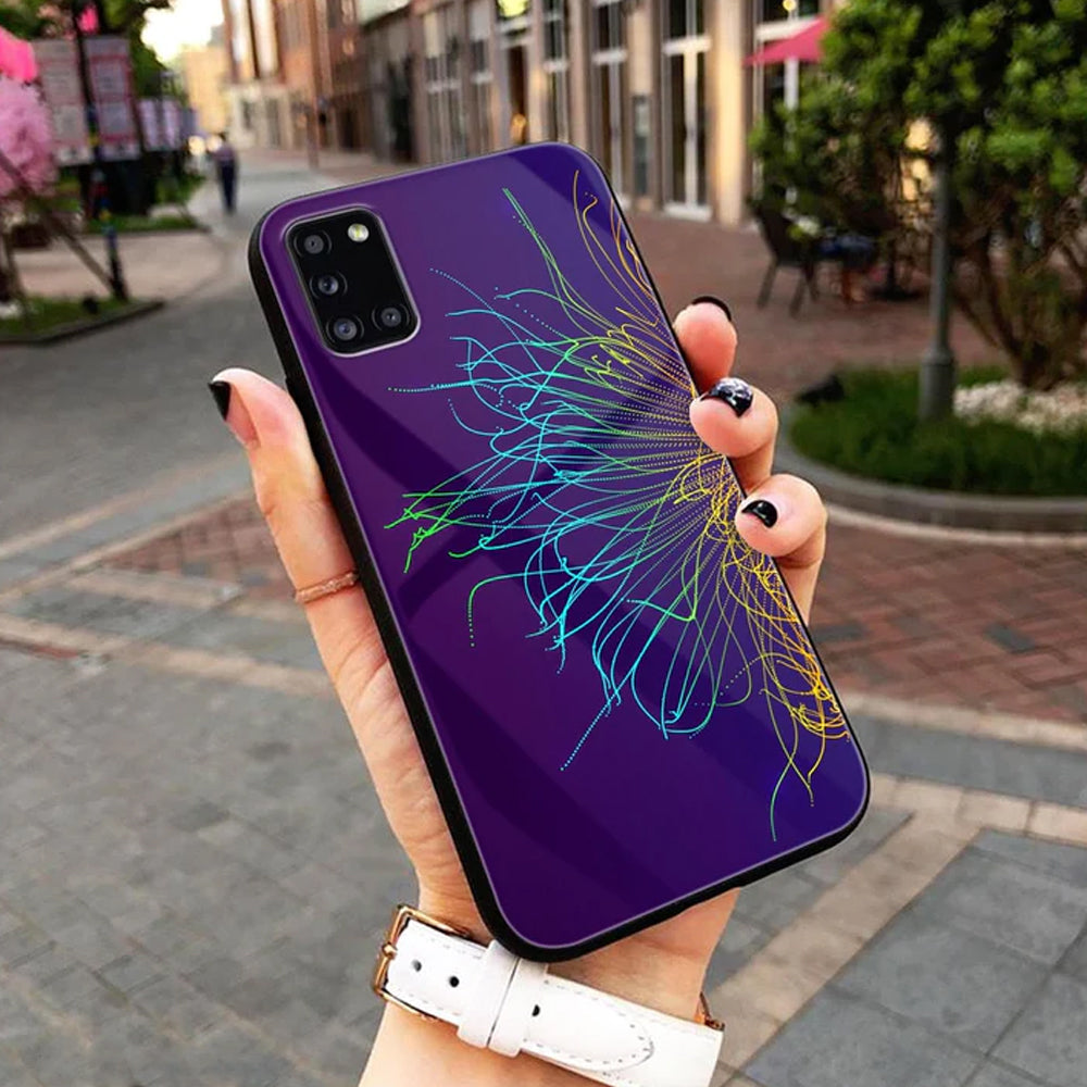 Abstract Series Premium Glass Phone Case All Models