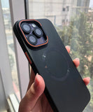 Luxury Matte Glass Magsafe Case