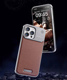 Armor King Aluminum + Leather Heat Dissipation Aromatherapy Protective Cover Case