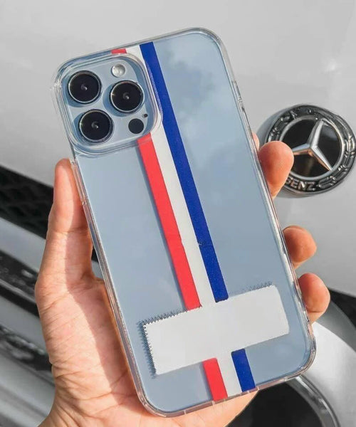 Luxury iPhone clear case - T.B