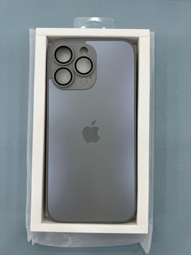 Original AG Glass case with Apple Logo