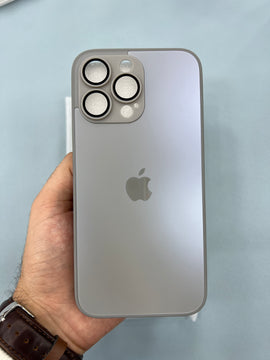 Original AG Glass case with Apple Logo
