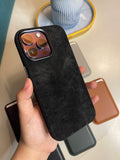 Alcantara iPhone premium case