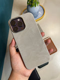 Alcantara iPhone premium case