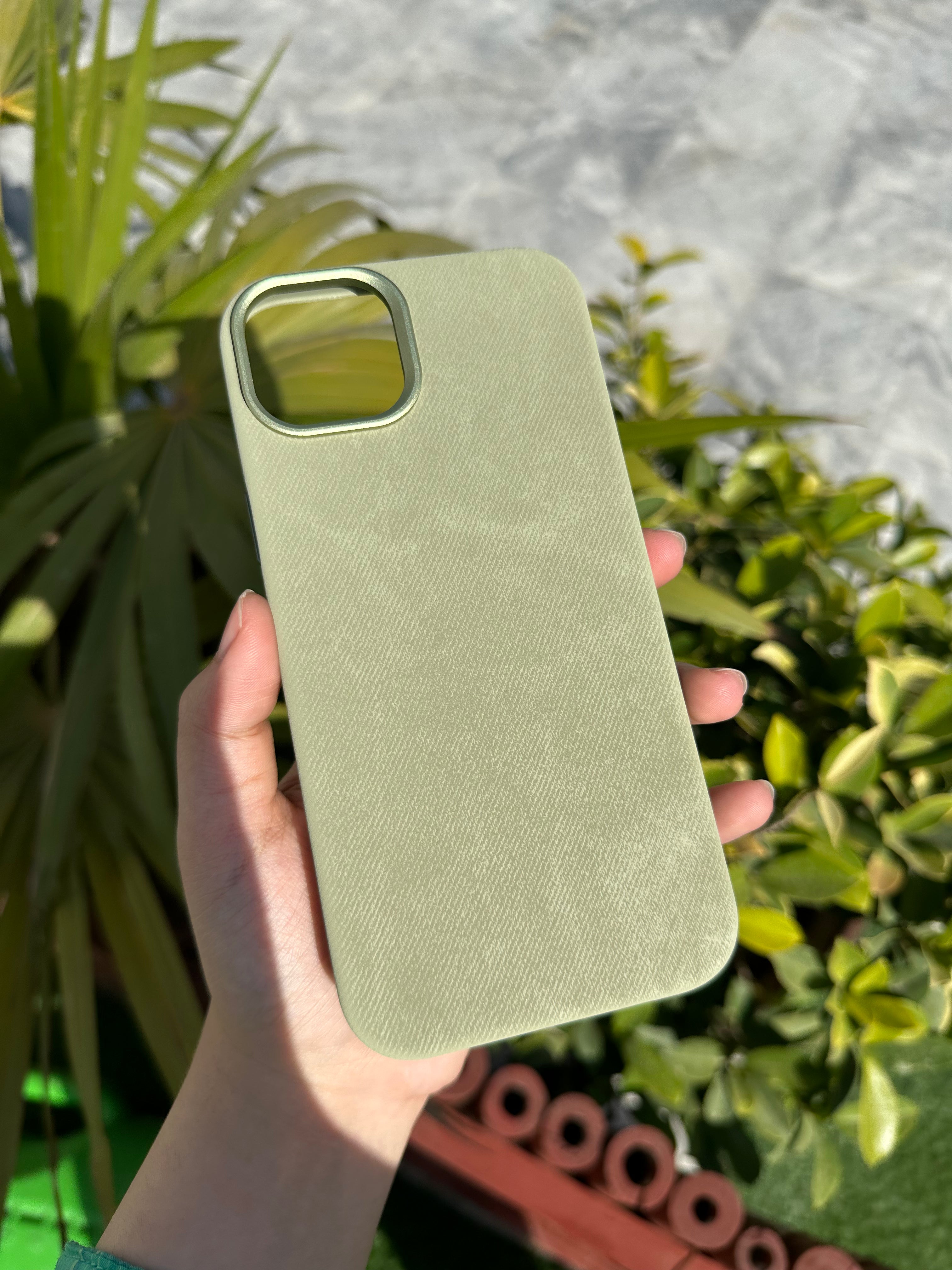 Alcantara iPhone premium case