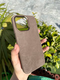 Alcantara iPhone premium case