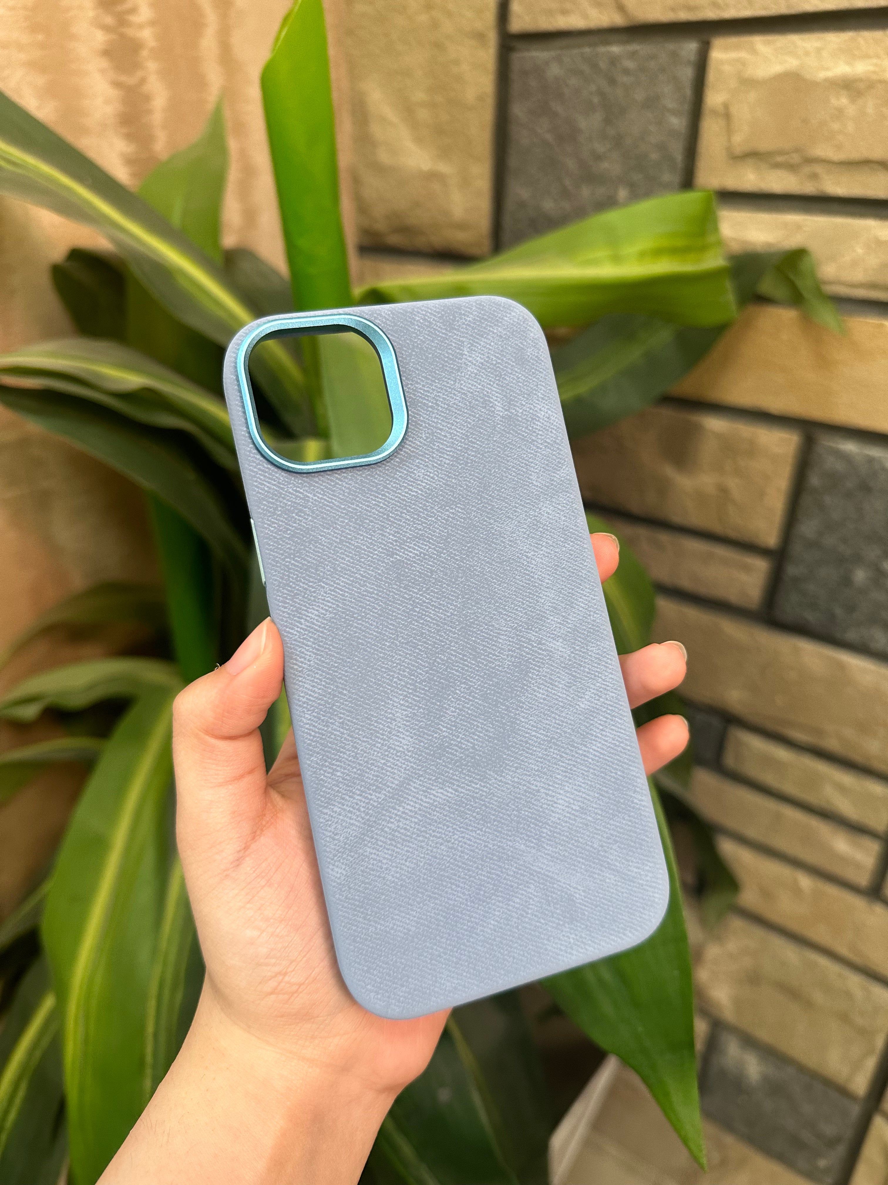 Alcantara iPhone premium case