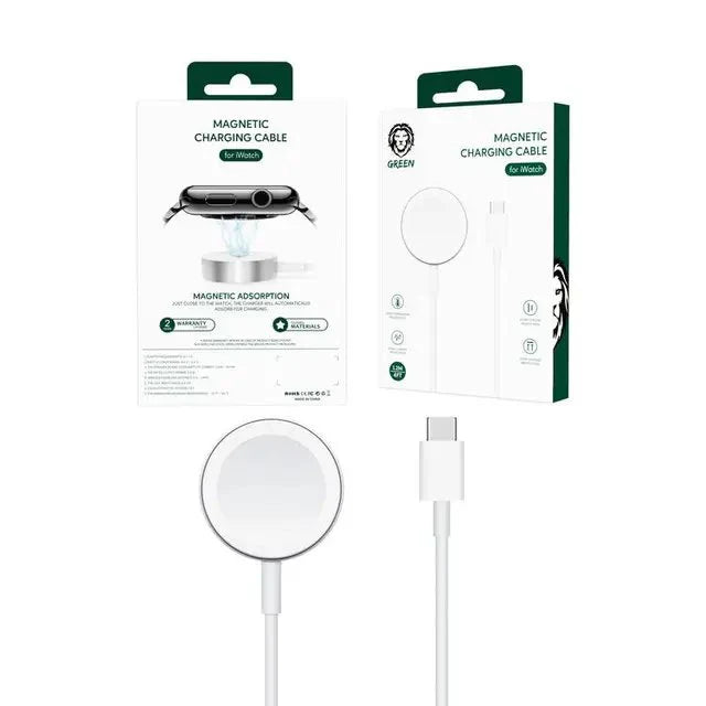 Magnetic Charging Cable 1.2M ( Type-C Interface ) for iWatch – Silver