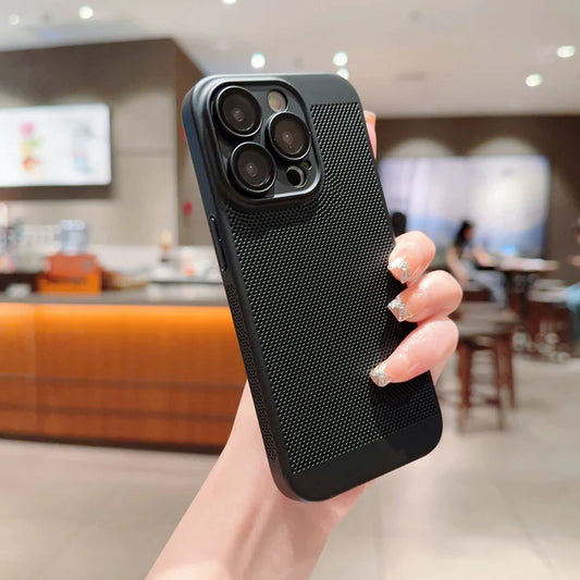 Luxury Breathable Mesh Phone Case