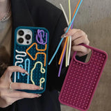 DIY puzzle iPhone case