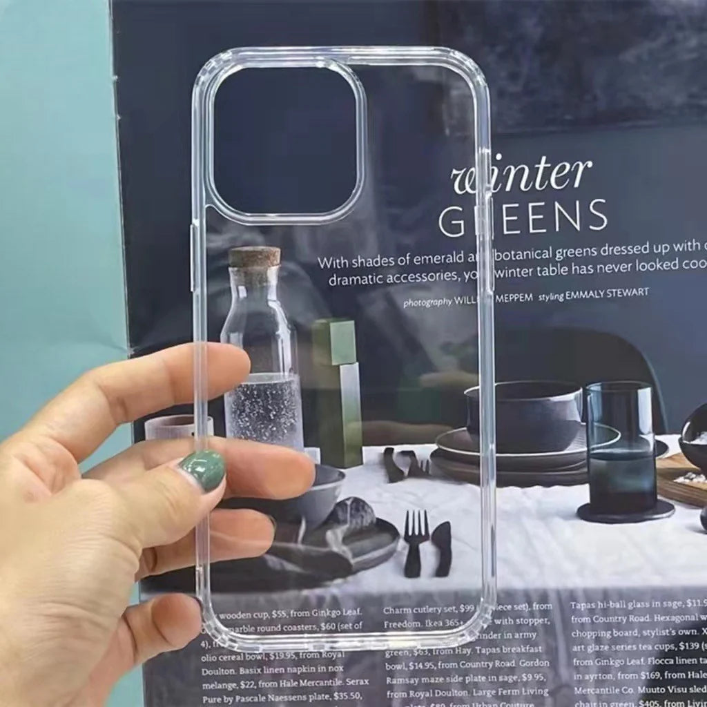 Eouro Transparent Case Soft Jelly Back Cover Transparent.