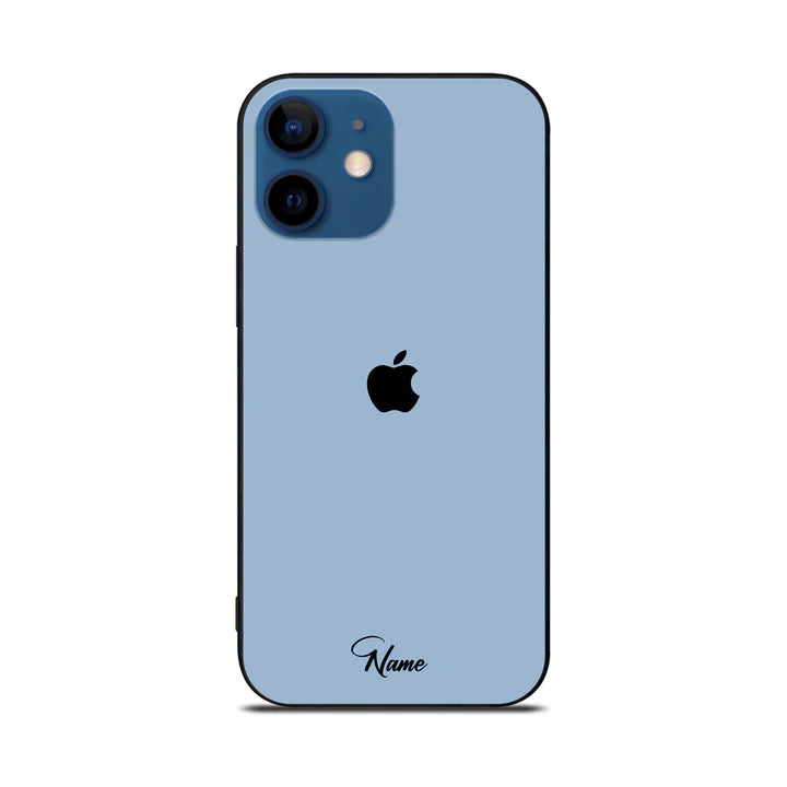 Custom Name Design Premium Glass Case For All iPhone Models