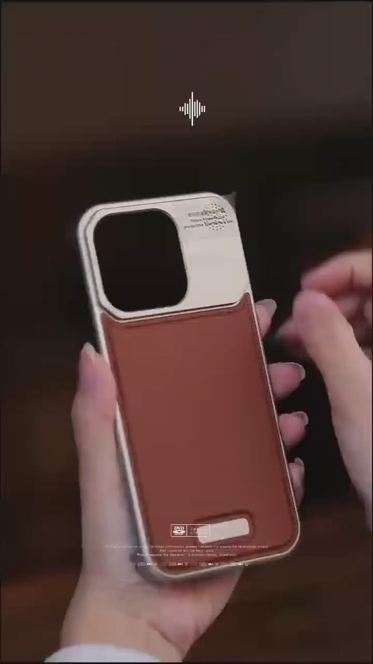 Armor King Aluminum + Leather Heat Dissipation Aromatherapy Protective Cover Case