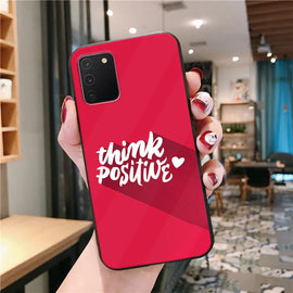 Think Positive - HQ Ultra Shine Premium Glass Phone Case All Models