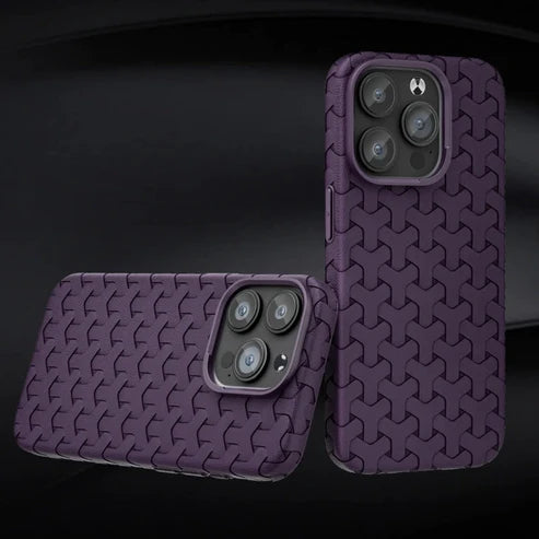 Woven Pattern Dissipate Heat iPhone case