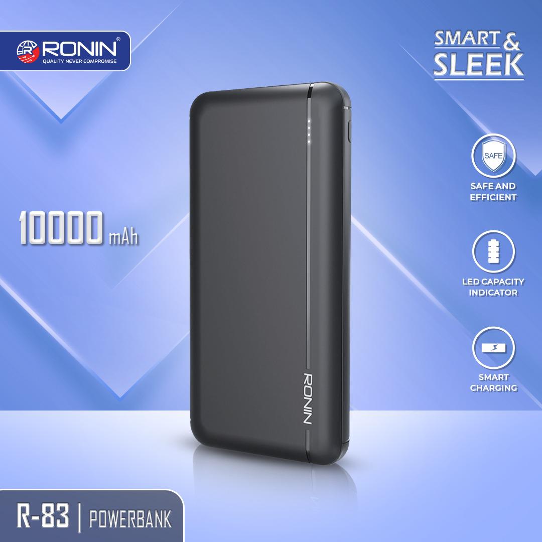 RONIN R-83 10000mAh Slim Power Bank
