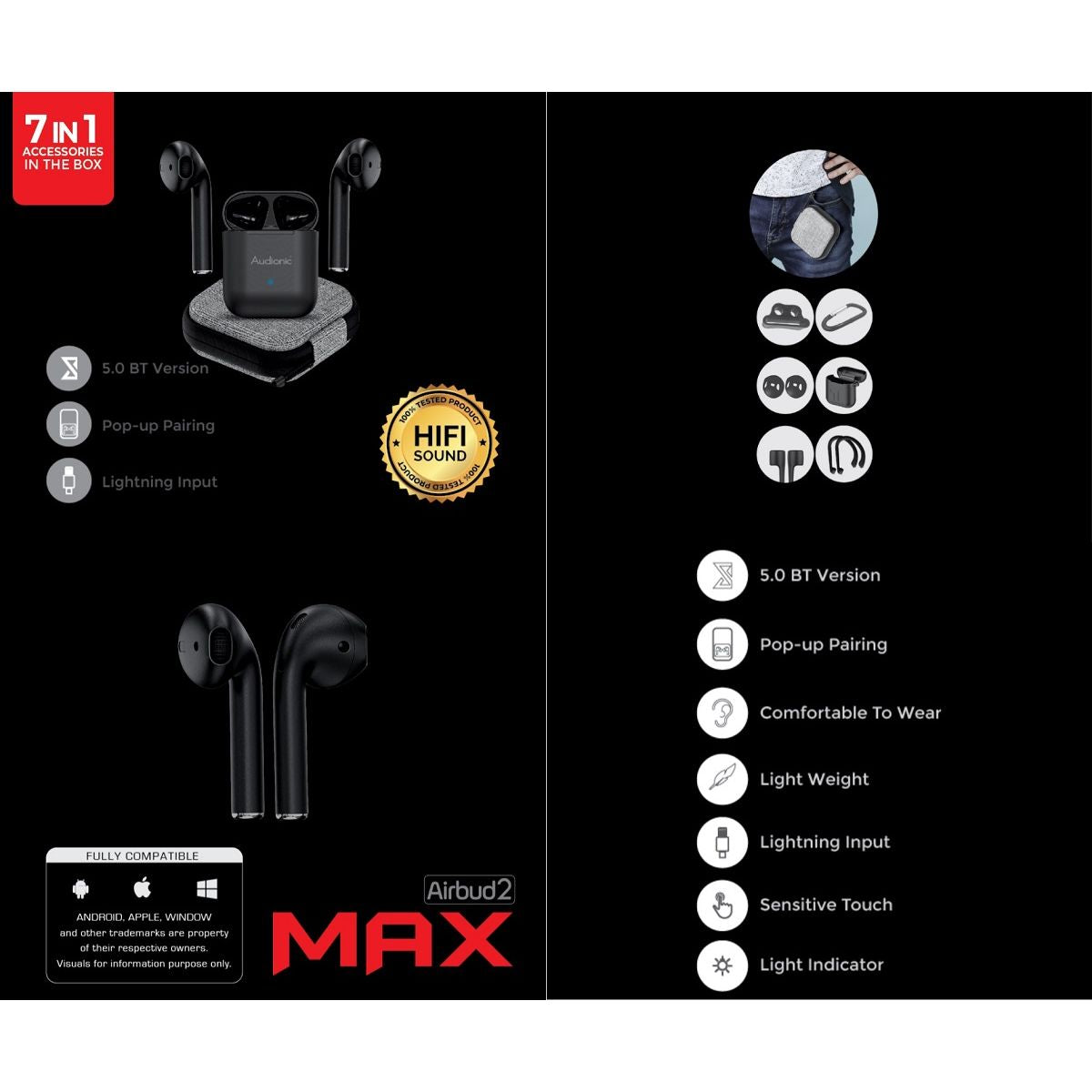 Audionic Airbud 2 Max