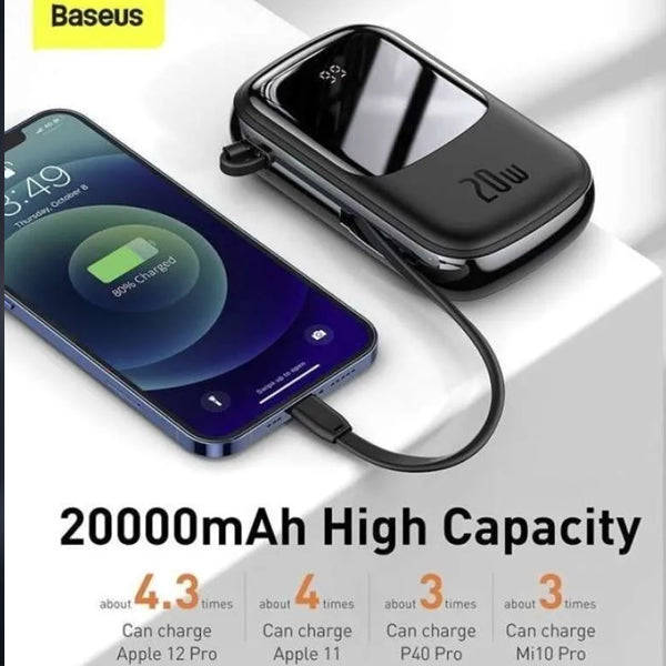 Baseus Digital Display Power Bank 10000mAh