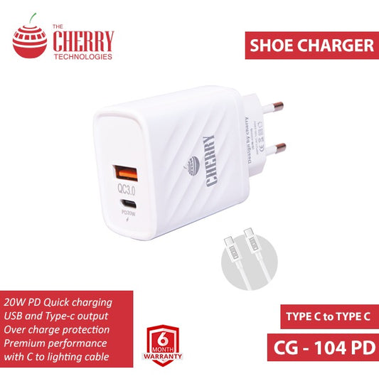CHERRY CG-104 SHOE CHARGER CG104 PD