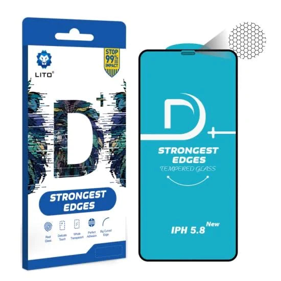 LITO DUST-PROOF TEMPERED GLASS PROTECTER
